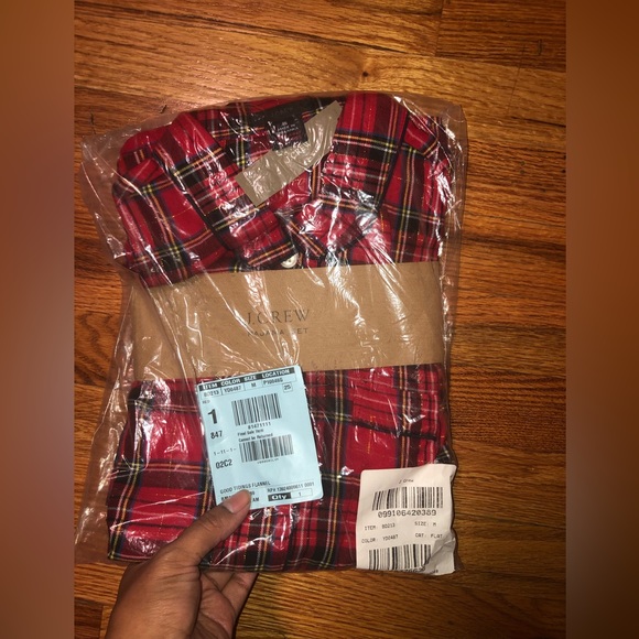 Good Tidings Flannel Pj set - Picture 1 of 2